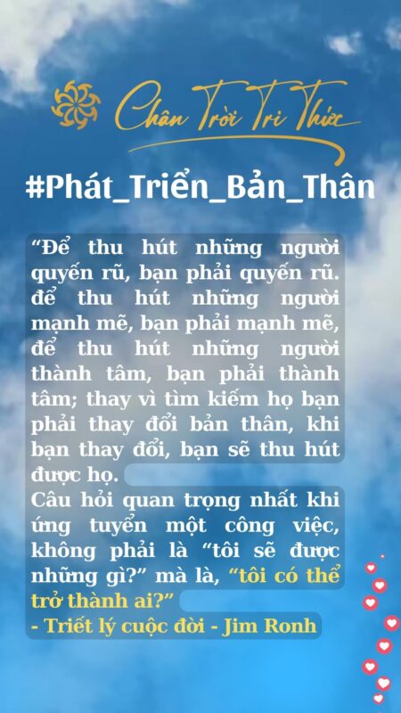 Review Trích dẫn Phát Triển Bản Thân - Trích Triết lý cuộc Đời Tác Giả Jim Rohn